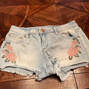 Celebrity Pink Jean Shorts Size 9